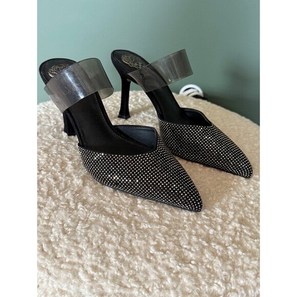 Vince Camuto Shoes - VINCE CAMUTO Kempern Mule In Black/ Smoke sz 5.5